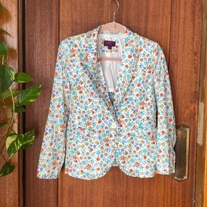 J.Crew Liberty Fabrics Campbell Blazer Edenham P6